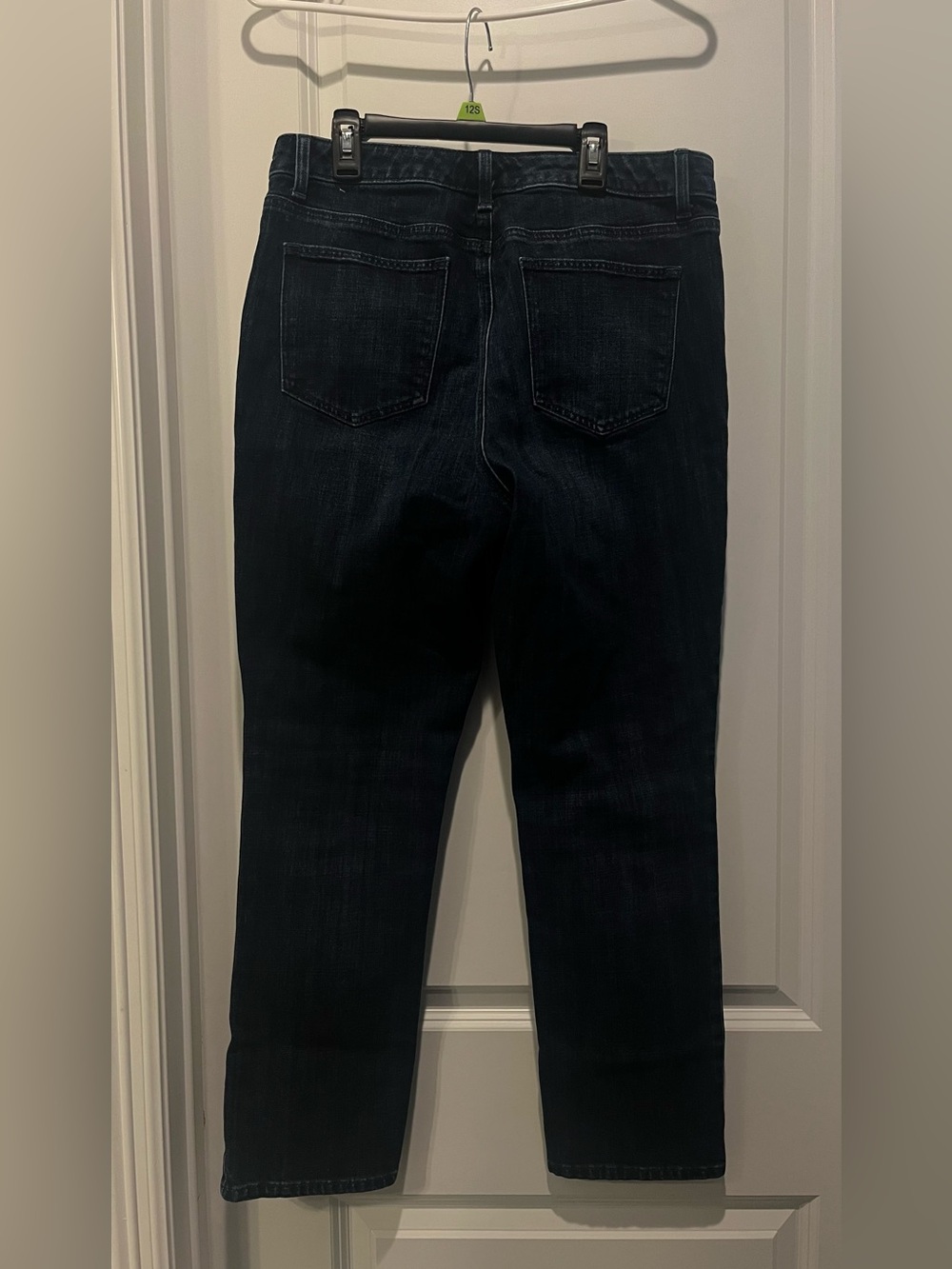 Women’s Petite TALBOTS  Straight Leg Florence Wash High-Rise Jeans Size 12P - Picture 4 of 12